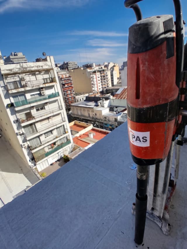 Perforación en Hormigon Armado